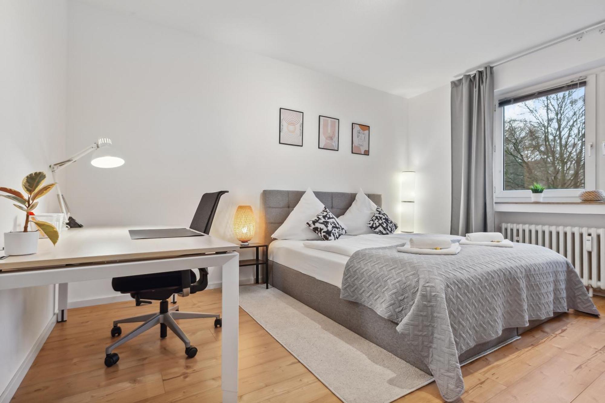 3 Zimmer, 68Qm, Parkplatz, Messe Dus, Logport, Duisport Дуйсбург Экстерьер фото